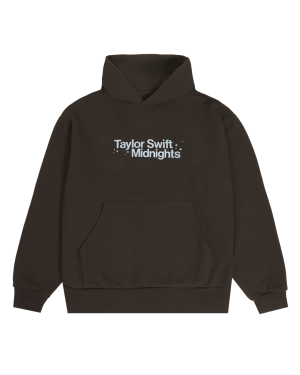 Taylor Swift Midnights Living In A Dream Brown Hoodie