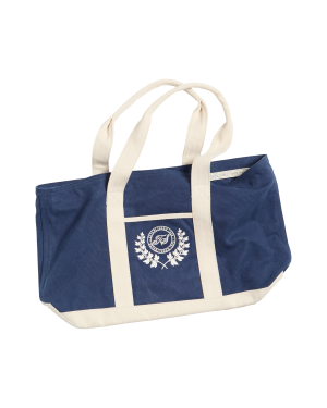 TS Crest Washed Navy Beach Bag