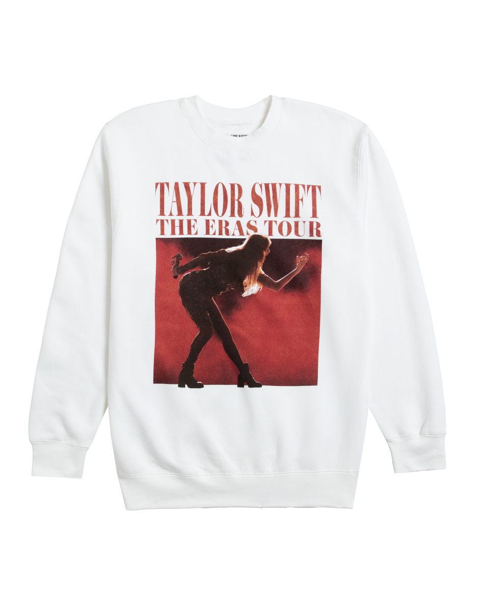 Taylor Swift | The Eras Tour Photo White Crewneck