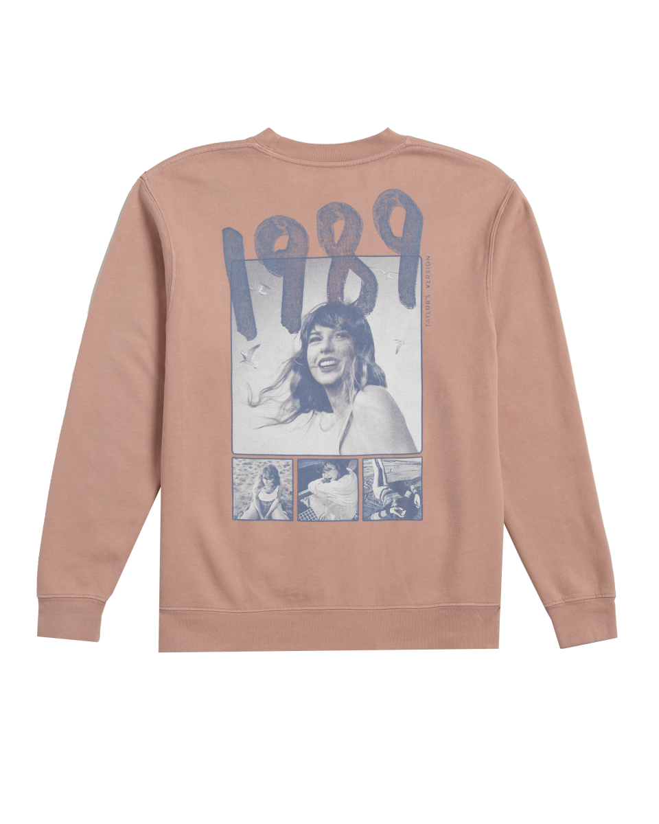 1989 (Taylor's Version) Pink Crewneck