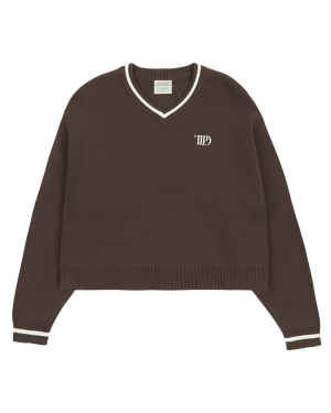 TTPD V-Neck Cropped Sweater