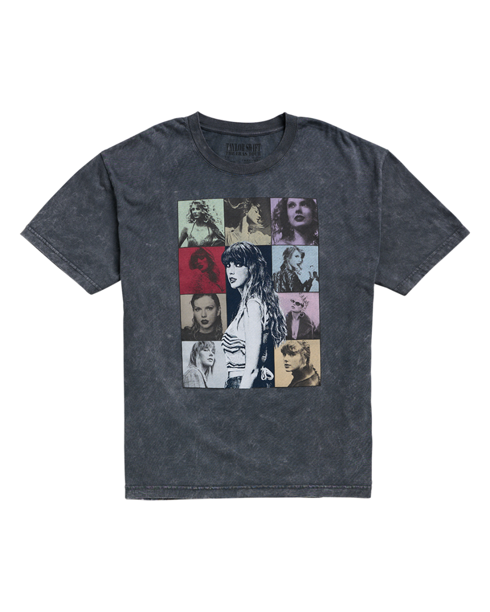 Taylor Swift | The Eras International Tour Mineral Wash Gray T-Shirt